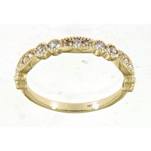 Real Diamond Daily Wear Fancy Ring Fine Jewelry Yellow Gold